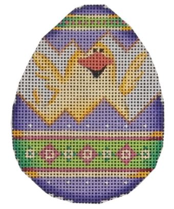 click here to view larger image of Peek-a-boo Egg - 18M (hand painted canvases)