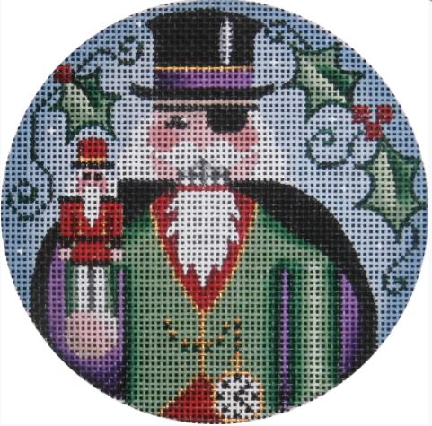 click here to view larger image of Herr Drosselmeyer Ornament (hand painted canvases)
