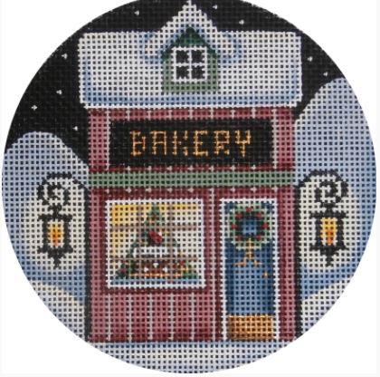 click here to view larger image of Bakery Ornament (hand painted canvases)