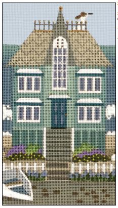 click here to view larger image of Steeple House (hand painted canvases)