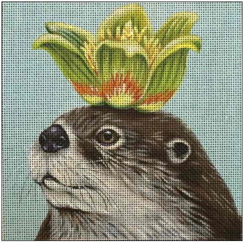 click here to view larger image of Otto the Otter (hand painted canvases)