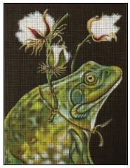 click here to view larger image of Southern Bull Frog (hand painted canvases)
