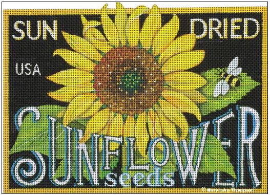 click here to view larger image of Sunflower Seeds (hand painted canvases)