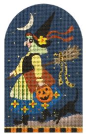 click here to view larger image of Witch (hand painted canvases)