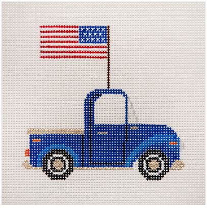 click here to view larger image of Made in the USA Pick-up Truck (hand painted canvases)