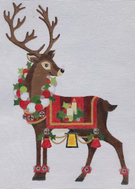click here to view larger image of Reindeer 2 (hand painted canvases)