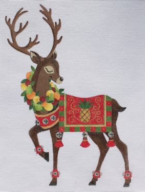 click here to view larger image of Reindeer 3 (hand painted canvases)
